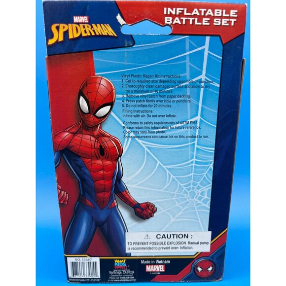 Marvel Spider-Man Inflatable Battle Set - Picture 4 of 6